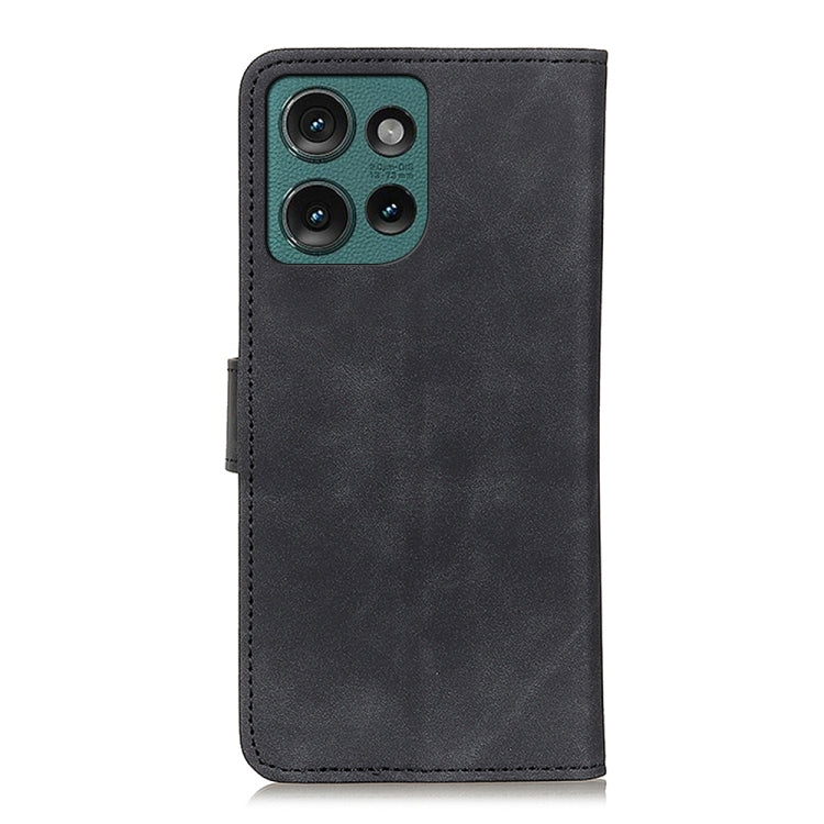 For Motorola Edge 50 Neo KHAZNEH Retro Texture Leather Phone Case