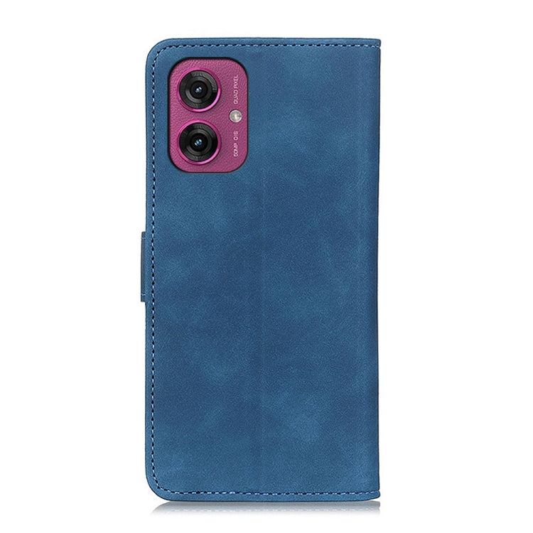 For Motorola Moto G55 5G KHAZNEH Retro Texture Leather Phone Case