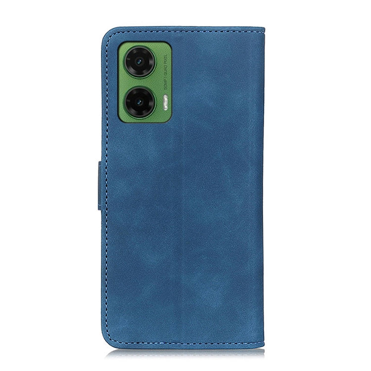 For Motorola Moto G35 5G KHAZNEH Retro Texture Leather Phone Case