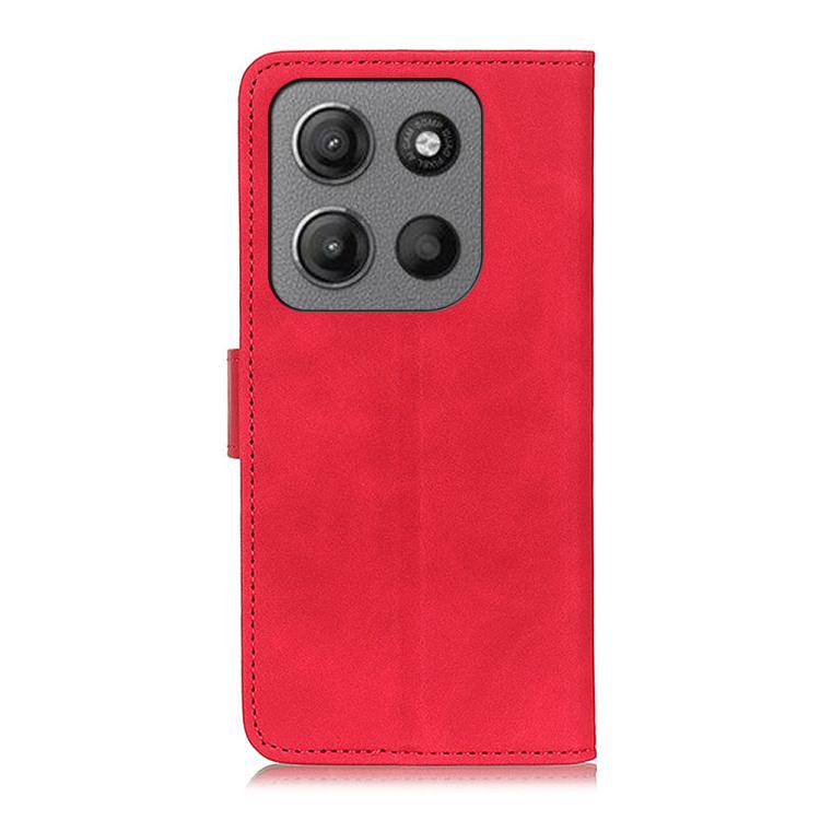 For Motorola Moto G15 4G / G05 KHAZNEH Retro Texture Leather Phone Case