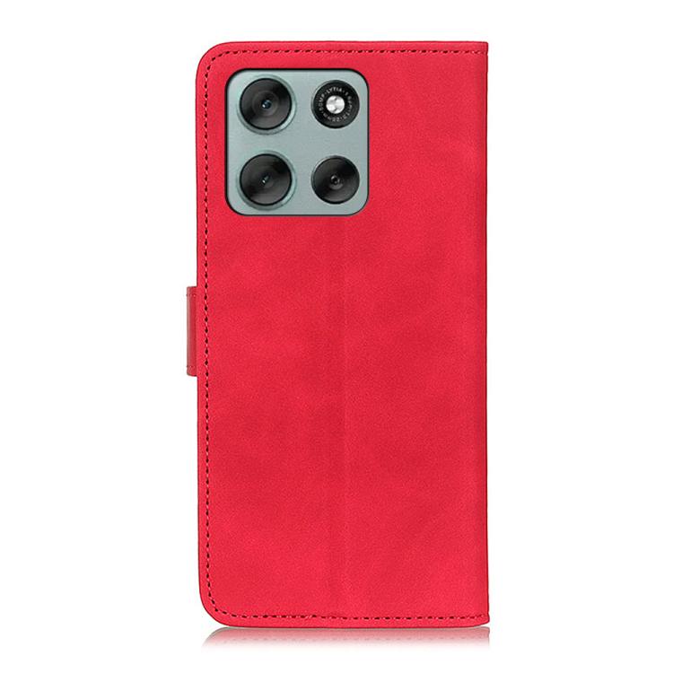 For Motorola Moto G56 5G KHAZNEH Retro Texture Leather Phone Case