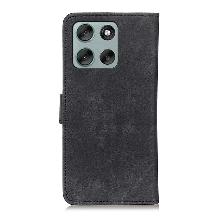 For Motorola Moto G86 5G KHAZNEH Retro Texture Leather Phone Case