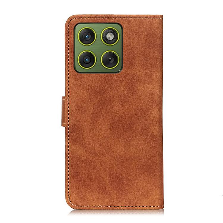 For Motorola Edge 70 5G KHAZNEH Retro Texture Leather Phone Case