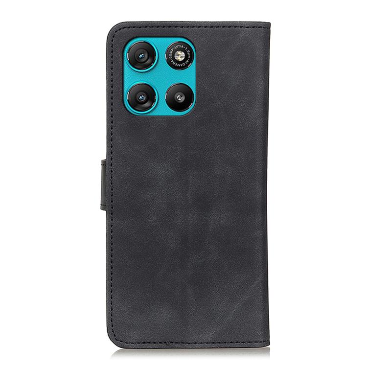 For Motorola Moto G57 Power/G67 Power KHAZNEH Retro Texture Leather Phone Case