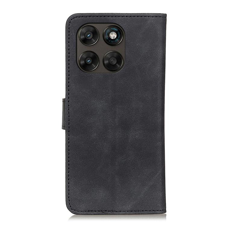 For Motorola Moto G77 5G / G67 5G KHAZNEH Retro Texture Leather Phone Case