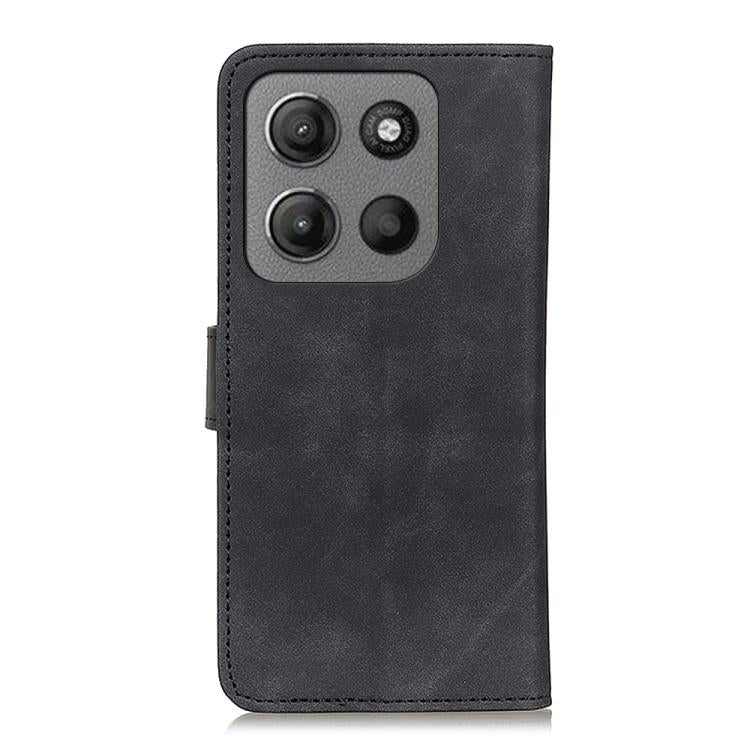 For Motorola Moto G17 4G/G17 Power 4G KHAZNEH Retro Texture Leather Phone Case