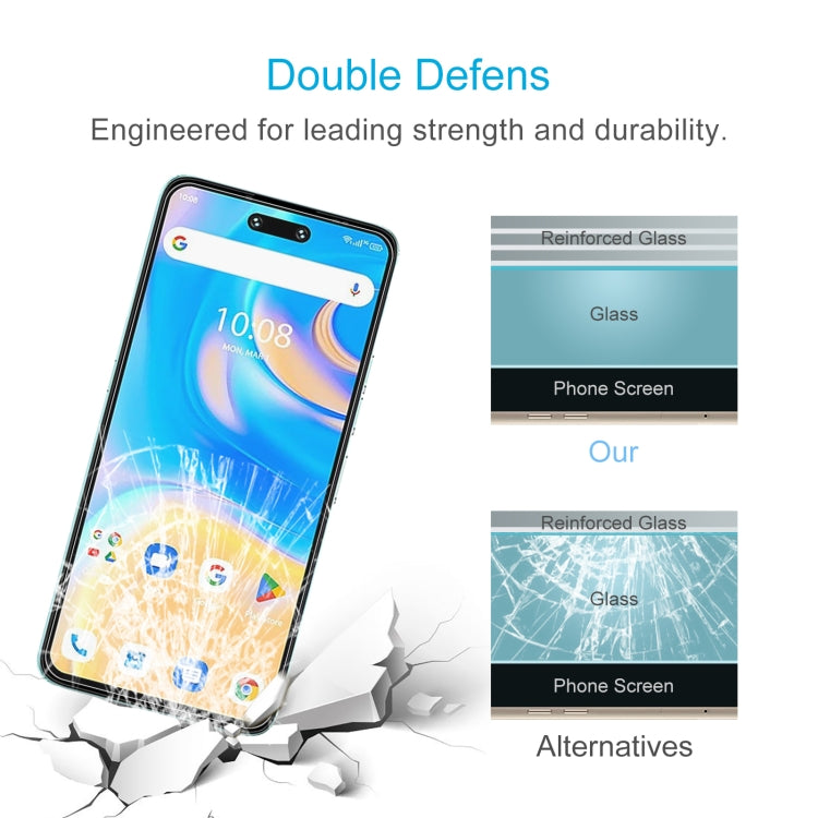For Umidigi G6 5G 10pcs 0.26mm 9H 2.5D Tempered Glass Film