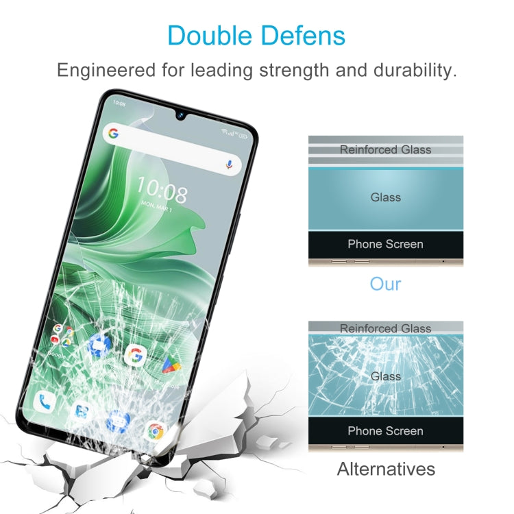 For Umidigi G9C 10pcs 0.26mm 9H 2.5D Tempered Glass Film