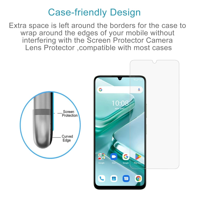 For Umidigi G9T 10pcs 0.26mm 9H 2.5D Tempered Glass Film