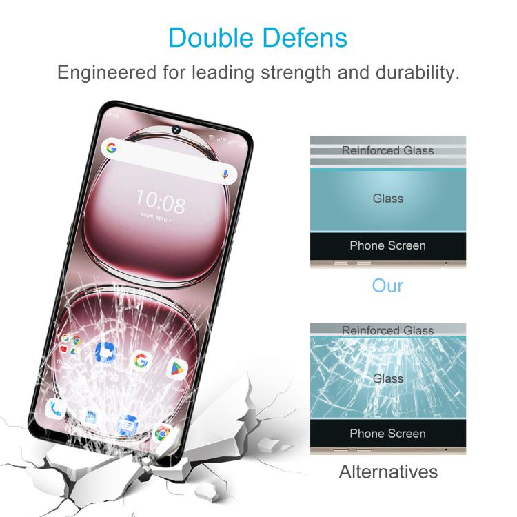 For Umidigi Note 100 5G 10pcs 0.26mm 9H 2.5D Tempered Glass Film