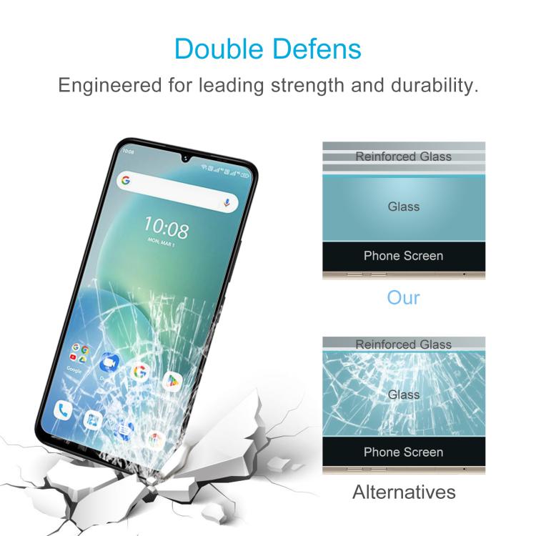 For Umidigi G9x 4G 10pcs 0.26mm 9H 2.5D Tempered Glass Film