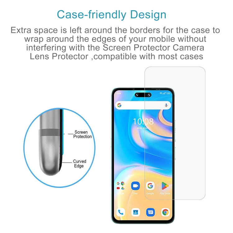 For Umidigi G6 5G 50pcs 0.26mm 9H 2.5D Tempered Glass Film