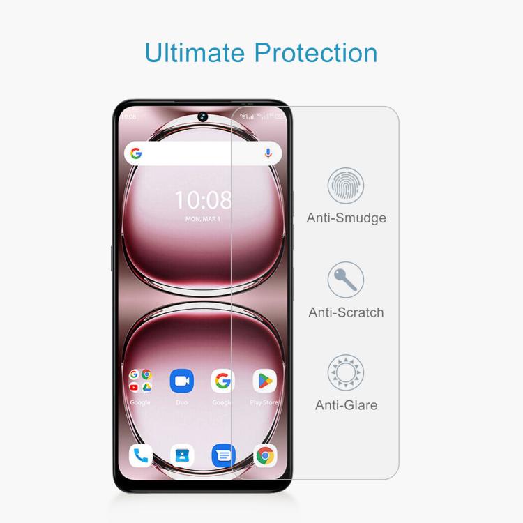 For Umidigi Note 100 5G 50pcs 0.26mm 9H 2.5D Tempered Glass Film
