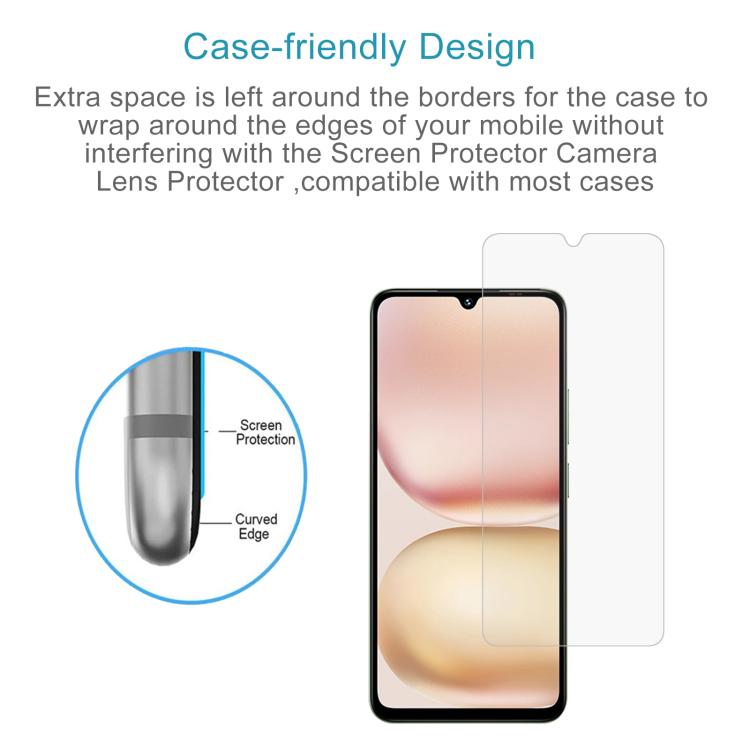 For Umidigi Note 100x 5G 50pcs 0.26mm 9H 2.5D Tempered Glass Film