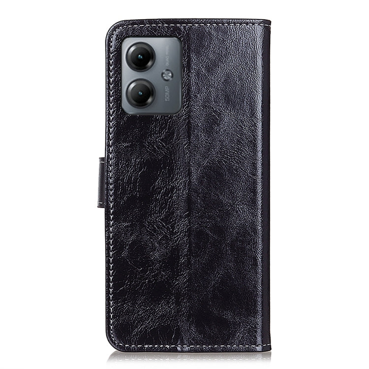 For Motorola Moto G14 4G Retro Crazy Horse Texture Leather Phone Case