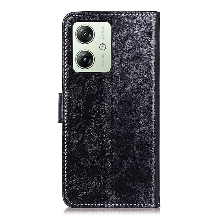 For Motorola Moto G64 5G Retro Crazy Horse Texture Leather Phone Case