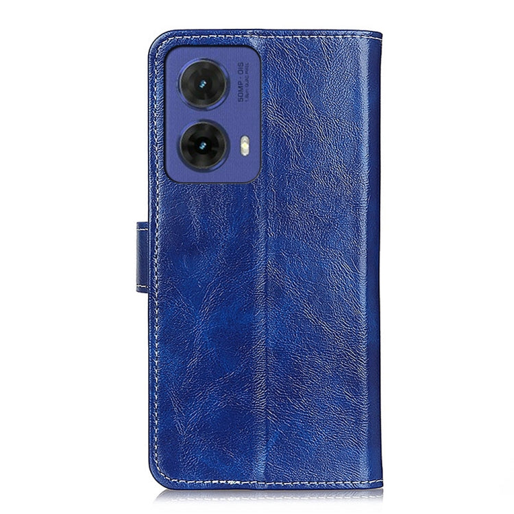 For Motorola Moto G85 Retro Crazy Horse Texture Leather Phone Case