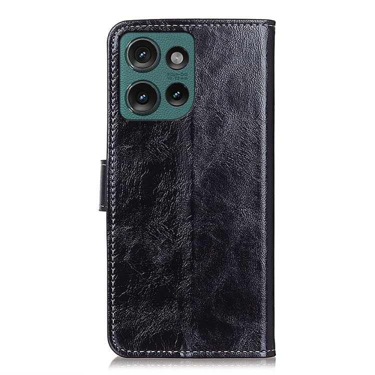 For Motorola Edge 50 Retro Crazy Horse Texture Leather Phone Case