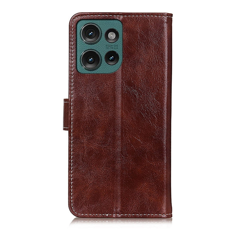 For Motorola Edge 50 Neo Retro Crazy Horse Texture Leather Phone Case