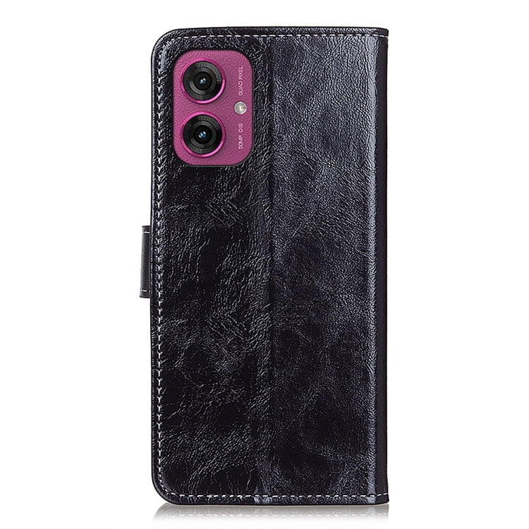 For Motorola Moto G55 5G Retro Crazy Horse Texture Leather Phone Case