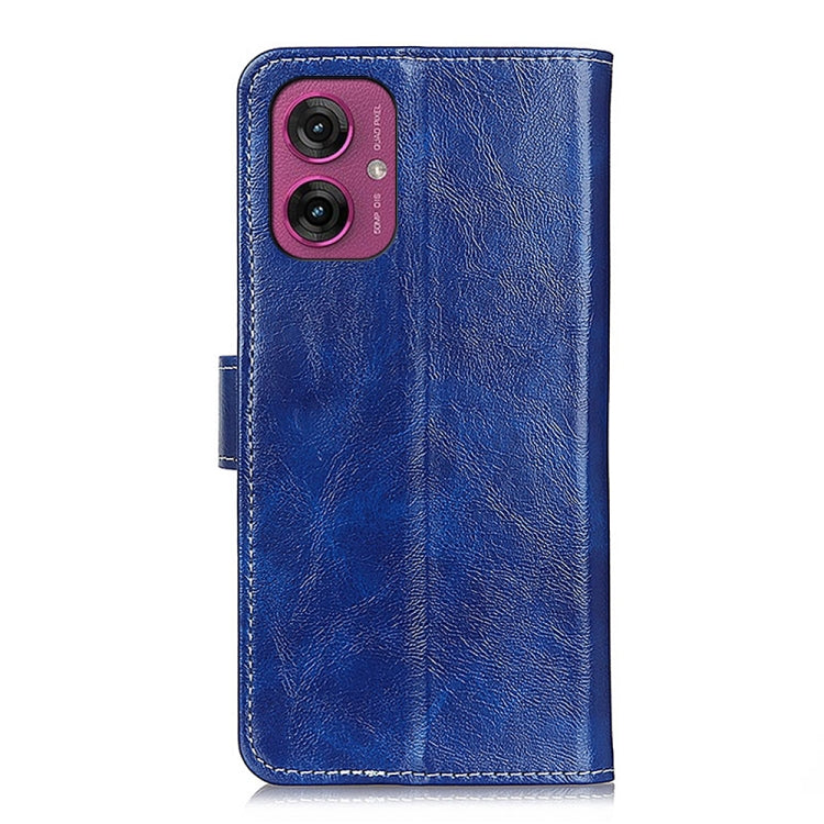 For Motorola Moto G55 5G Retro Crazy Horse Texture Leather Phone Case