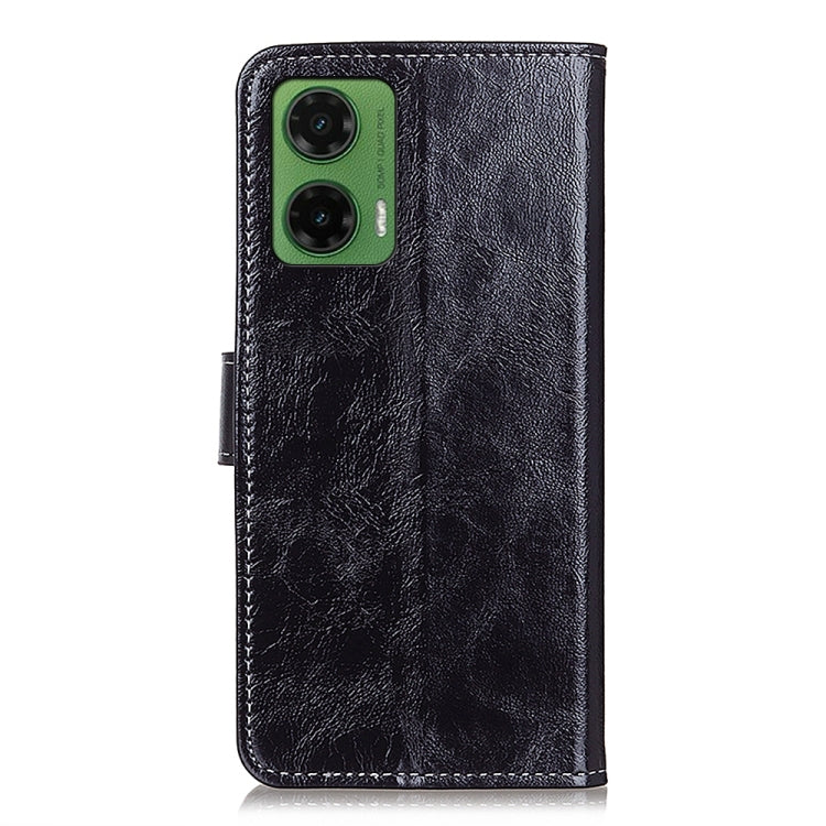 For Motorola Moto G35 5G Retro Crazy Horse Texture Leather Phone Case