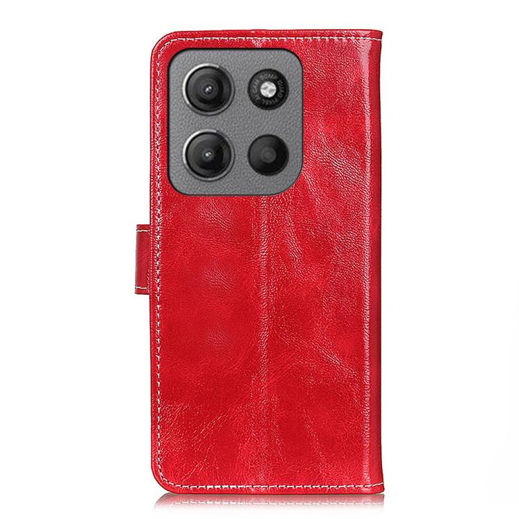 For Motorola Moto G15 4G / G05 Retro Crazy Horse Texture Leather Phone Case