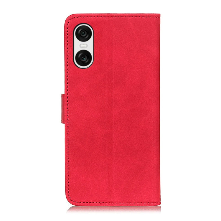 For Sony Xperia 10 VI KHAZNEH Retro Texture Horizontal Flip Leather Phone Case