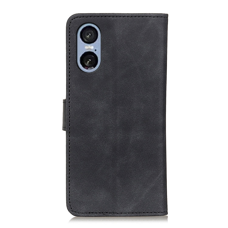 For Sony Xperia 5 VI KHAZNEH Retro Texture Horizontal Flip Leather Phone Case