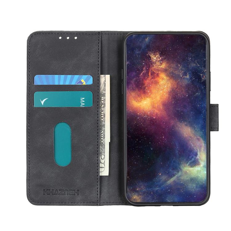 For Sony Xperia 1 VIII KHAZNEH Retro Texture Horizontal Flip Leather Phone Case