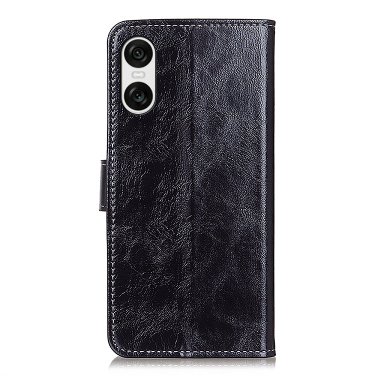 For Sony Xperia 10 VI Retro Crazy Horse Texture Horizontal Flip Leather Phone Case