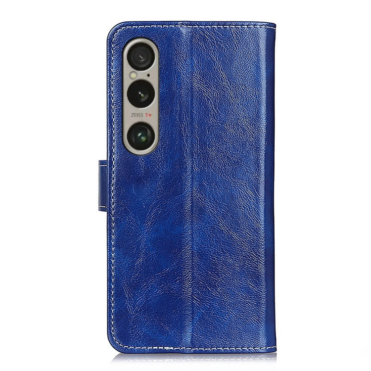 For Sony Xperia 1 VI Retro Crazy Horse Texture Horizontal Flip Leather Phone Case