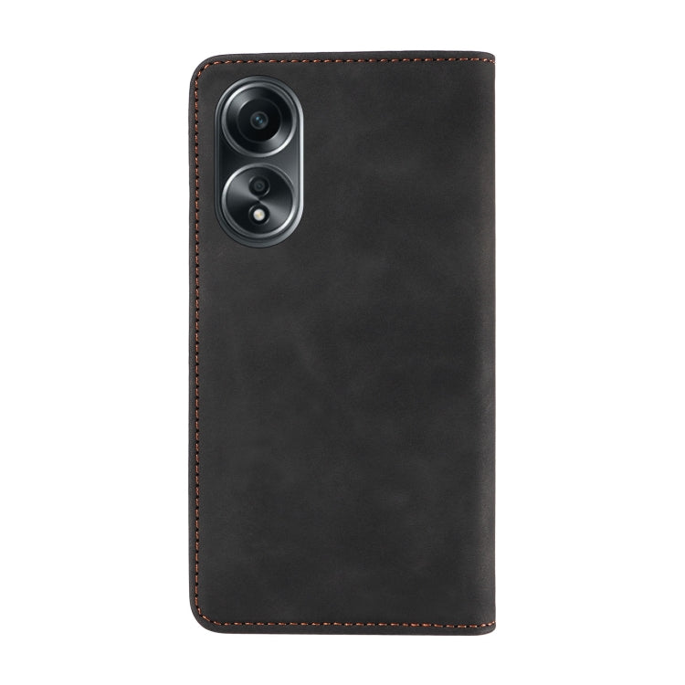 For OPPO A58 4G BETOPNICE Suction Anti-theft Leather Phone Case