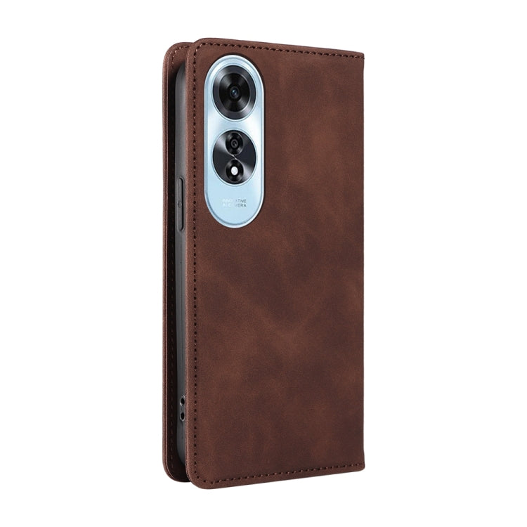 For OPPO A60 4G Global BETOPNICE Suction RFID Anti-theft Leather Phone Case