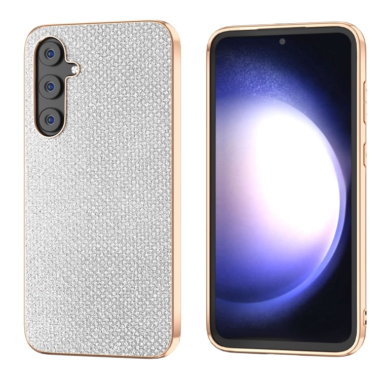 For Samsung Galaxy S23 FE 5G Nano Plating Diamond Texture Phone Case