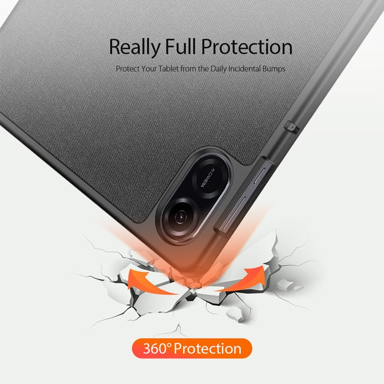 For Honor Pad X9 DUX DUCIS Domo Series Magnetic Flip Leather Tablet Case