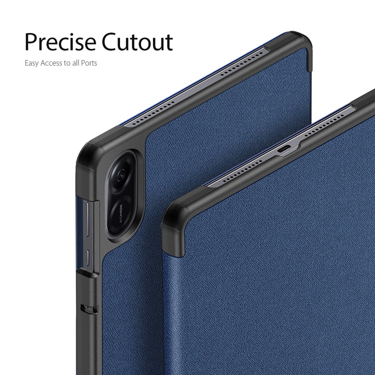 For Honor Pad X9 DUX DUCIS Domo Series Magnetic Flip Leather Tablet Case