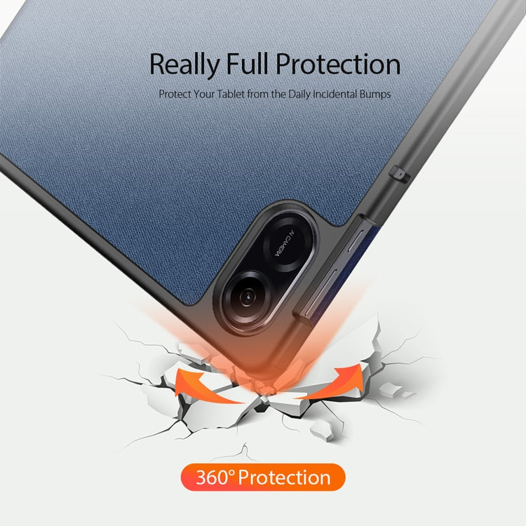 For Honor Pad X9 DUX DUCIS Domo Series Magnetic Flip Leather Tablet Case