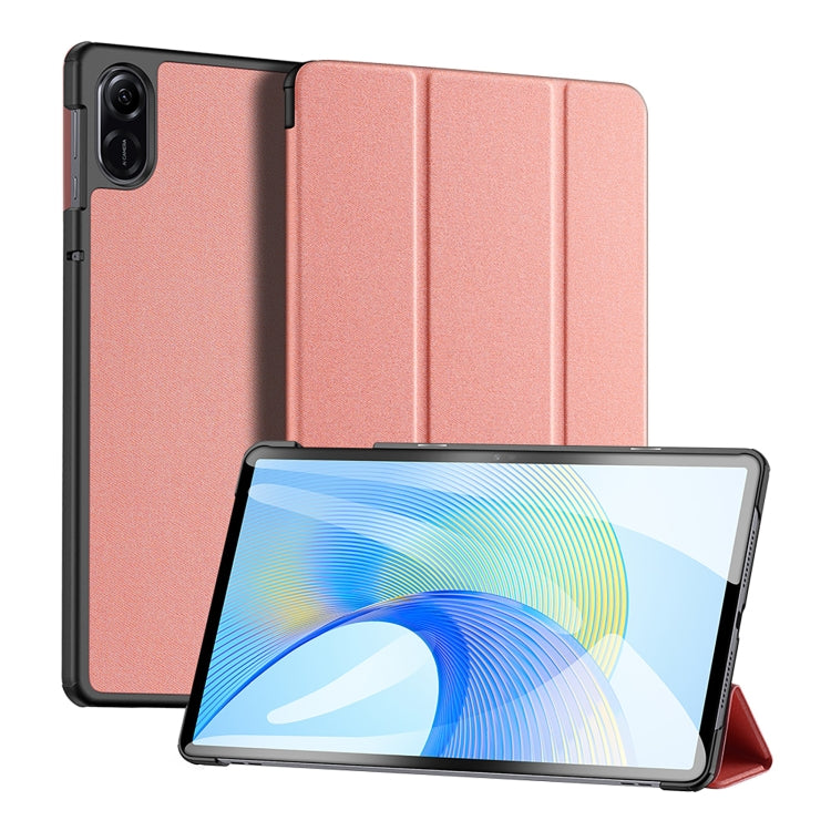 For Honor Pad X9 DUX DUCIS Domo Series Magnetic Flip Leather Tablet Case