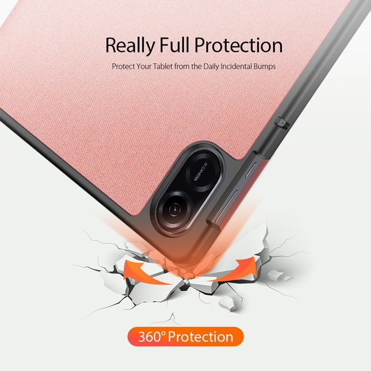 For Honor Pad X9 DUX DUCIS Domo Series Magnetic Flip Leather Tablet Case