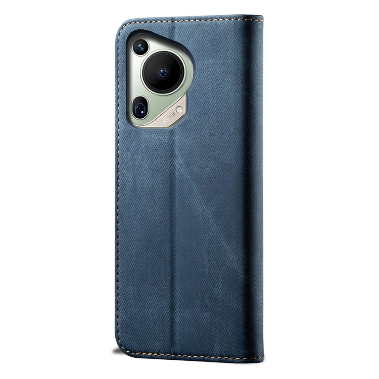 For Huawei Pura 70 Ultra Denim Texture Leather Phone Case
