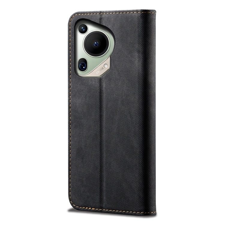 For Huawei Pura 70 Ultra Denim Texture Leather Phone Case