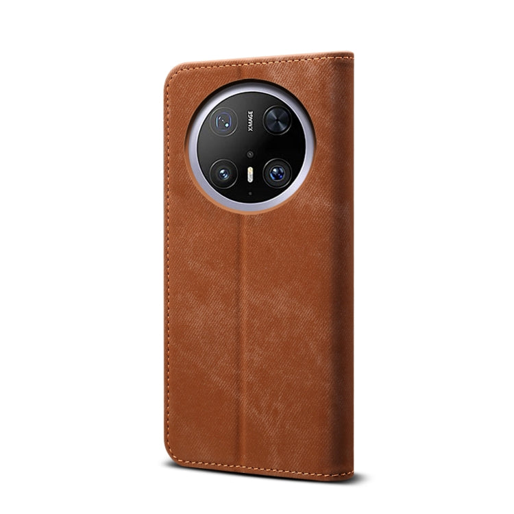 For Huawei Mate 70 Pro 5G / 70 Pro+ 5G Denim Texture Leather Phone Case