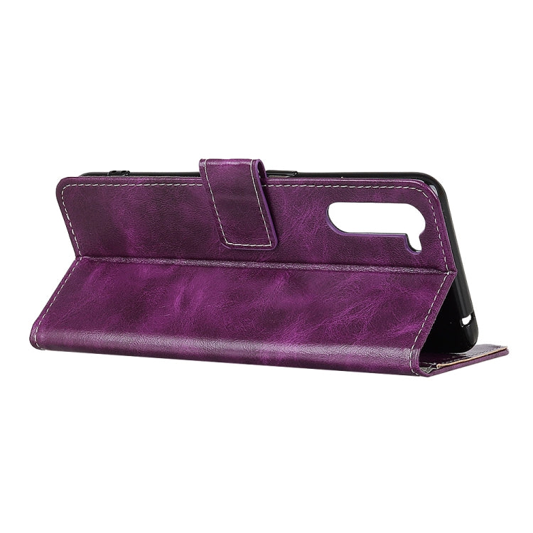 For Motorola Moto Edge Retro Crazy Horse Texture Horizontal Flip Leather Case with Holder & Card Slots & Photo Frame & Wallet