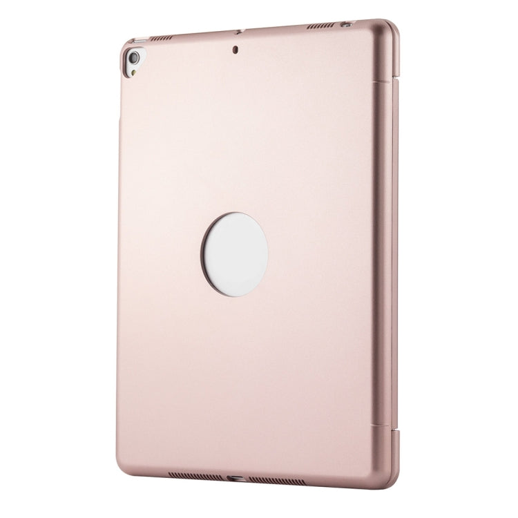 F8TS For iPad Air 2 & Air 1 / Pro 9.7 inch & 2017 iPad & 2018 iPad Colorful Backlit Bluetooth Keyboard Tablet Case with Touchpad