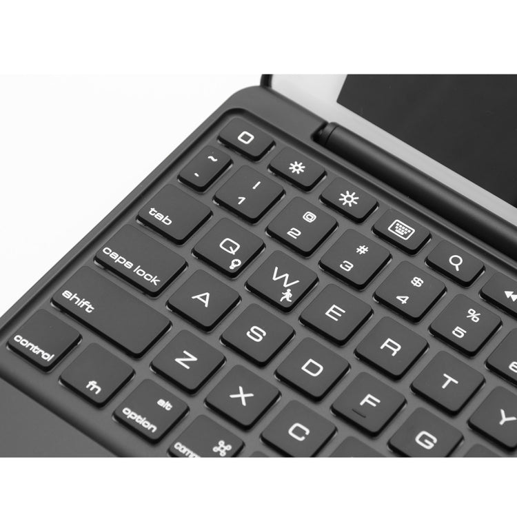F8TS For iPad Air 2 & Air 1 / Pro 9.7 inch & 2017 iPad & 2018 iPad Colorful Backlit Bluetooth Keyboard Tablet Case with Touchpad