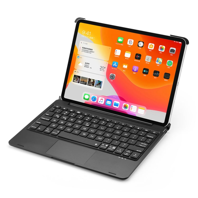 F110TS For iPad Pro 11 inch (2018) & (2020) Colorful Backlit Bluetooth Keyboard Tablet Case with Touchpad