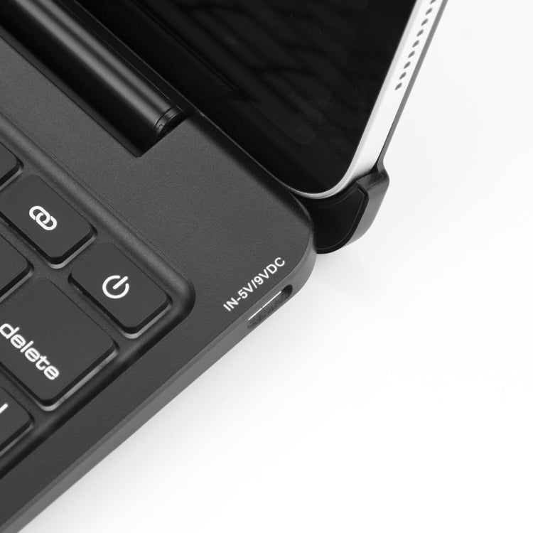 F110TS For iPad Pro 11 inch (2018) & (2020) Colorful Backlit Bluetooth Keyboard Tablet Case with Touchpad