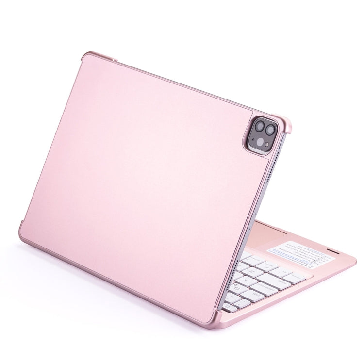 F110TS For iPad Pro 11 inch (2018) & (2020) Colorful Backlit Bluetooth Keyboard Tablet Case with Touchpad