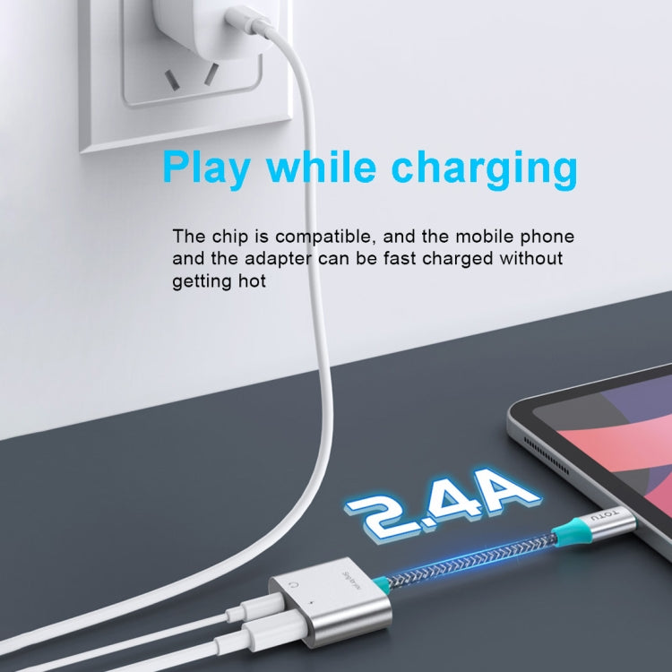 TOTU AD-1 8 Pin to Dual 8 Pin Audio Adapter